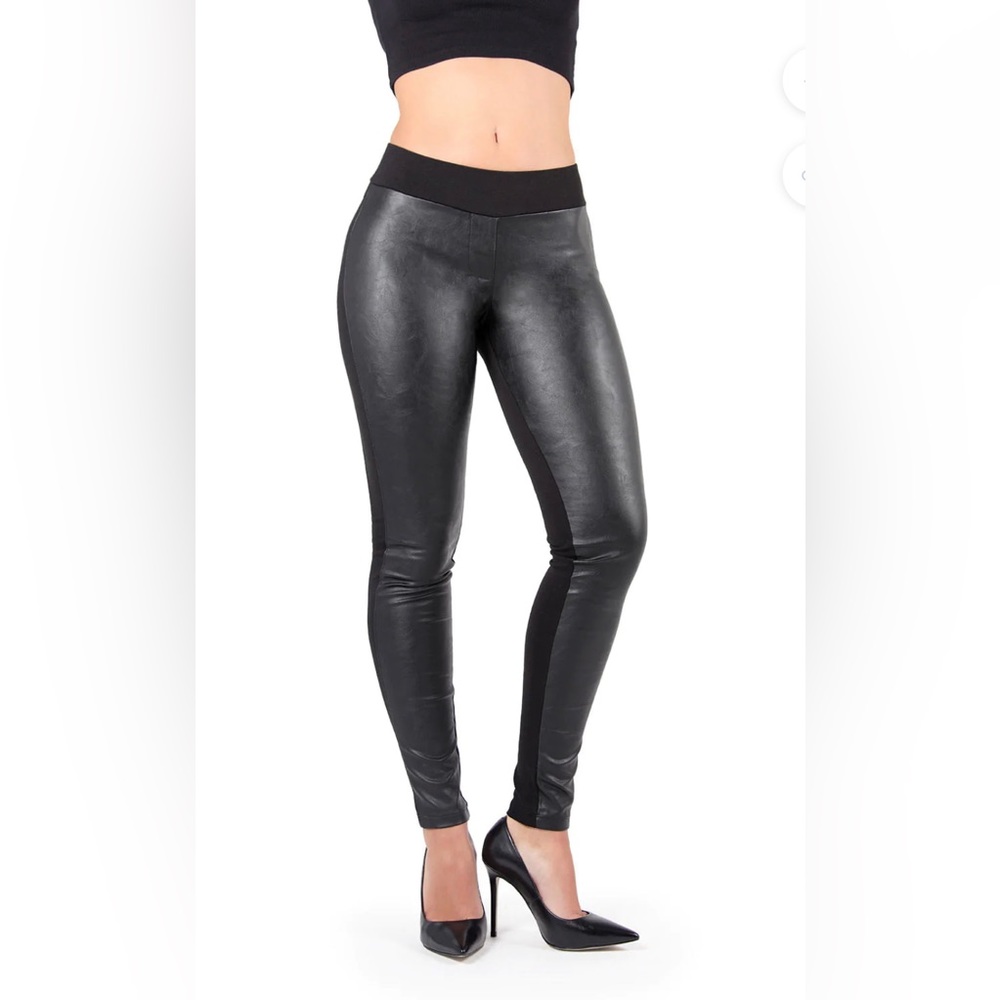 illia Leather  luxurious Pants-6